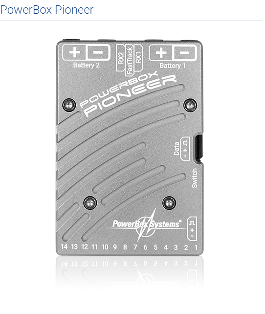 PowerBox PIONEER incl. microSwitch